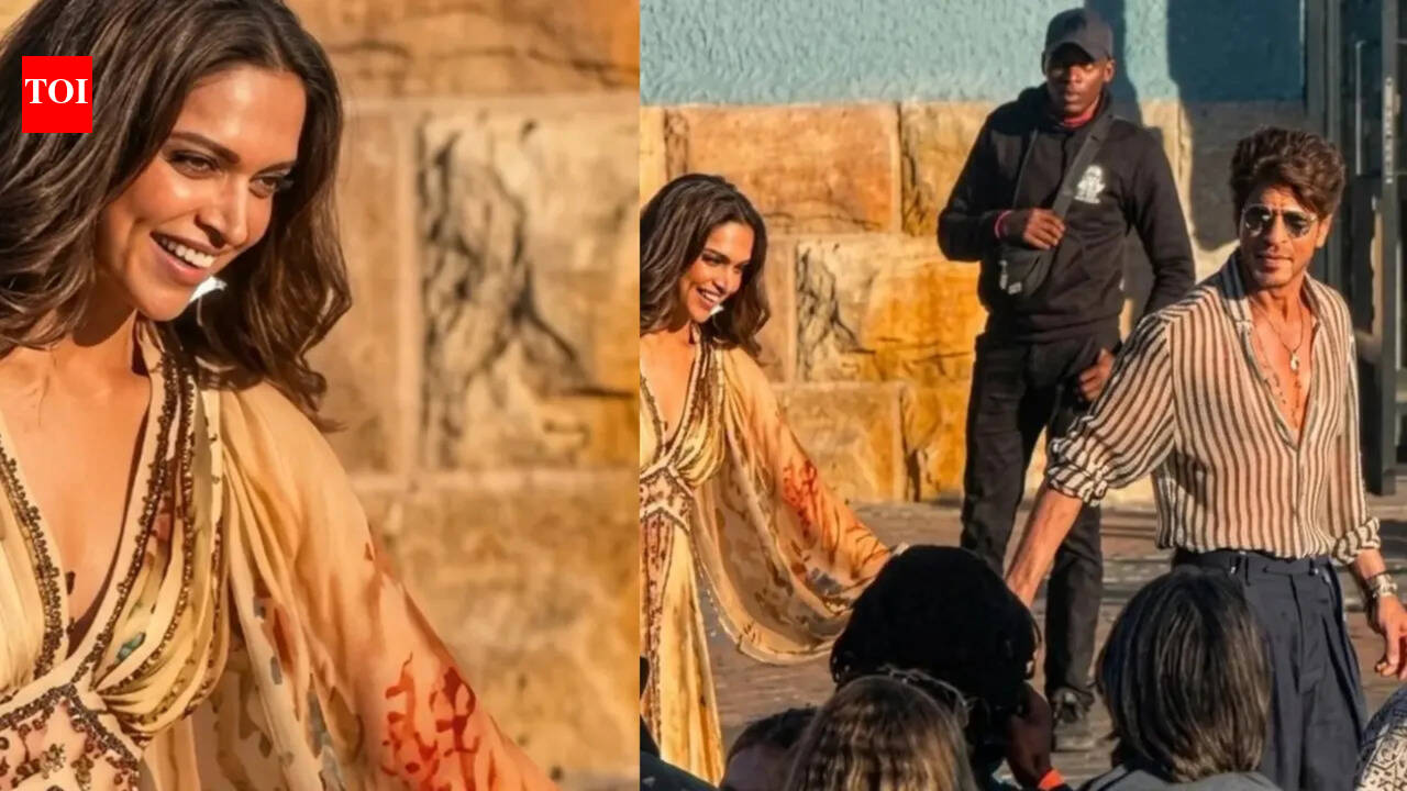 Deepika Padukone flaunts her pregnancy glow as she joins Shah Rukh Khan on 'King' sets in South Africa - PICS﻿ |