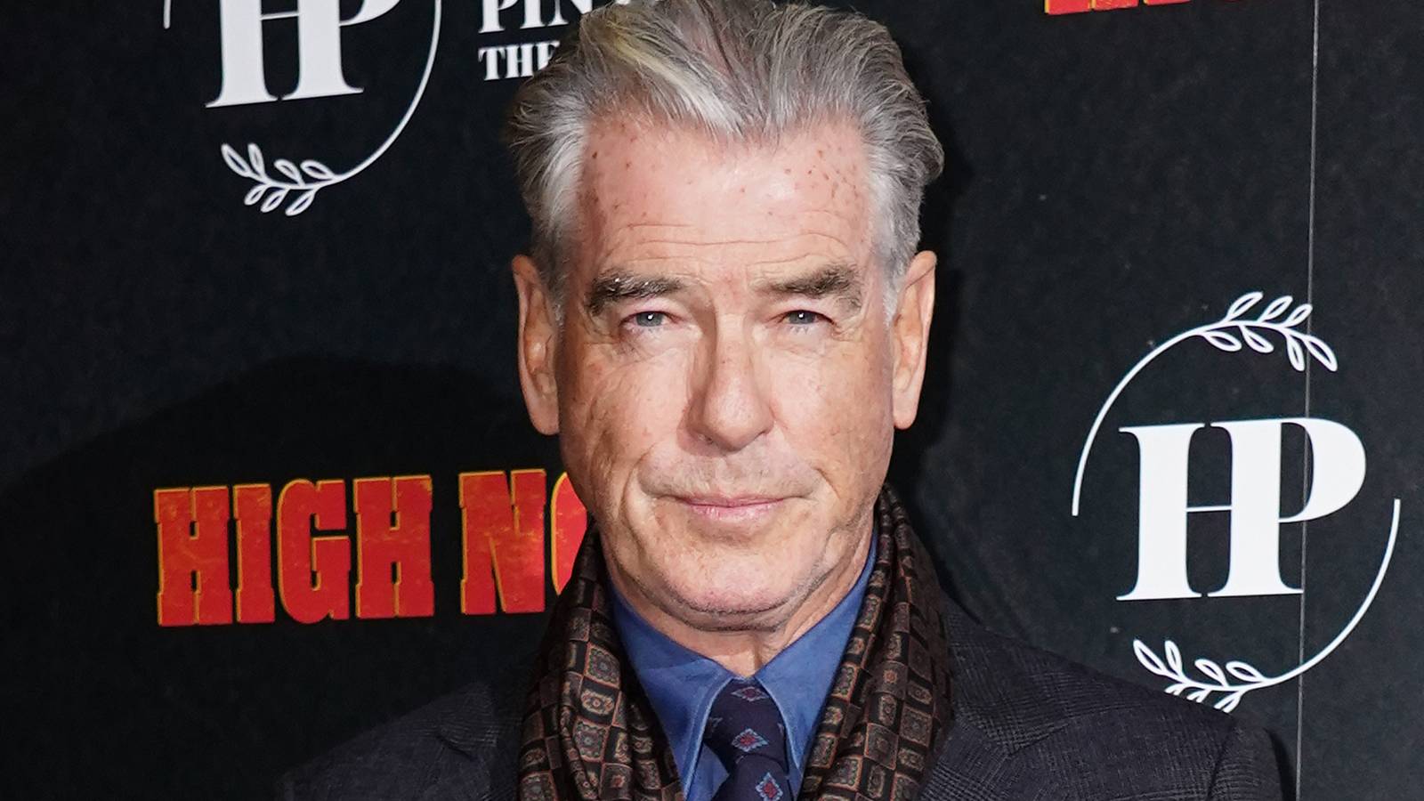 Pierce Brosnan on the red carpet