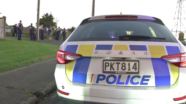 Police respond to an incident in Auckland's Mt Wellington on May 26