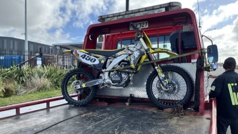 Police seize dirt bikes across the country.