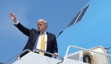 Trump departs for Beijing, downplays differences with Xi on Iran