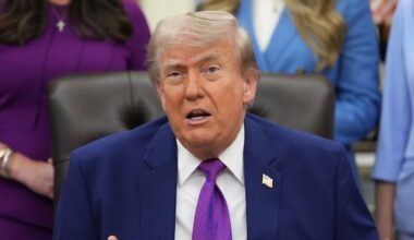 Trump says he'll 'try and make' son's wedding, timing 'not good' for him