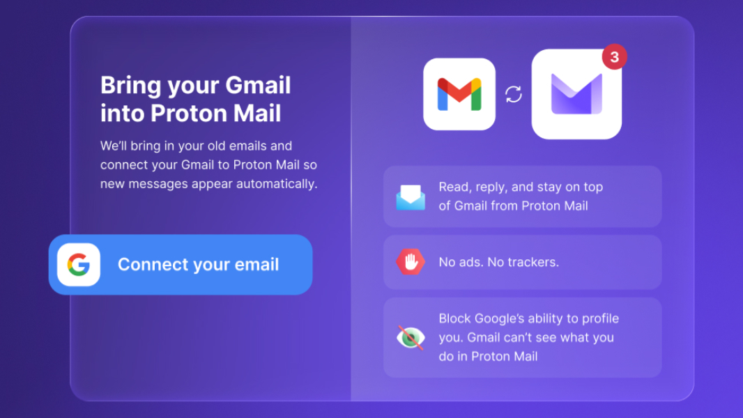 Proton Eases the Transition From Gmail to Proton Mail
