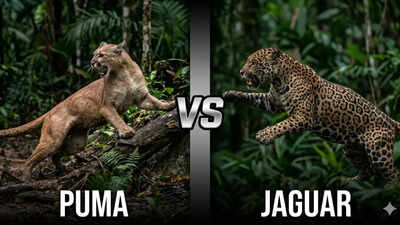 Puma vs Jaguar: Comparing the power, agility and survival skills of two apex predators