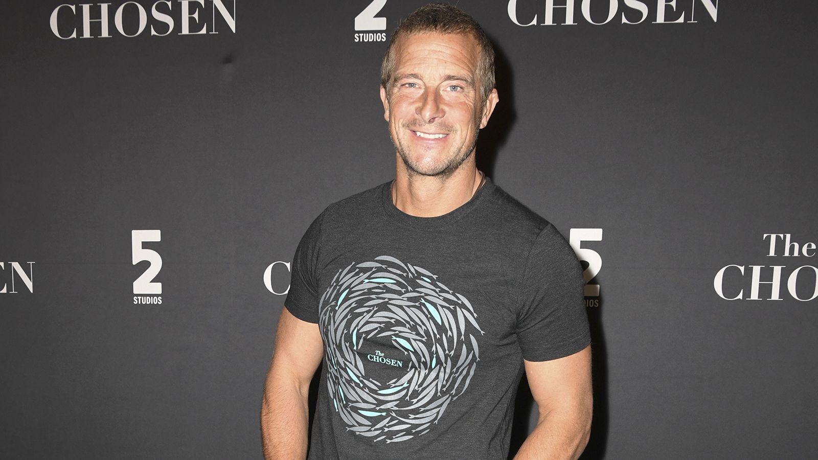 ORLANDO, FLORIDA - SEPTEMBER 20: Bear Grylls attends The Chosen Insiders Conference (ChosenCon) 2024 at Orlando World Center Marriott Hotel on September 20, 2024 in Orlando, Florida. (Photo by Gerardo Mora/Getty Images for The Chosen Insiders Conference )