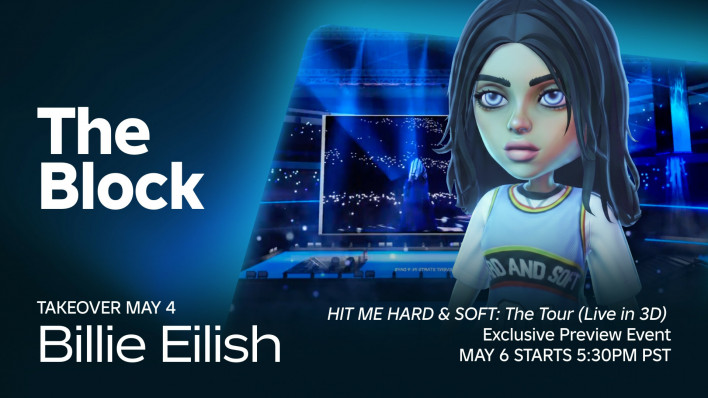 Roblox to Host Billie Eilish for 3D Cinematic Experience