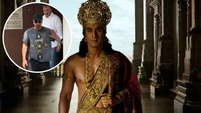 Ranbir Kapoor's visit to 'Ramayana' producer Namit Malhotra's office sparks buzz about new first look on the cards - WATCH