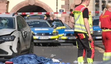 Driver ploughs into people in a shopping area in Germany, killing 2