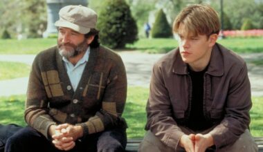 Robin Williams Boston park bench memorial