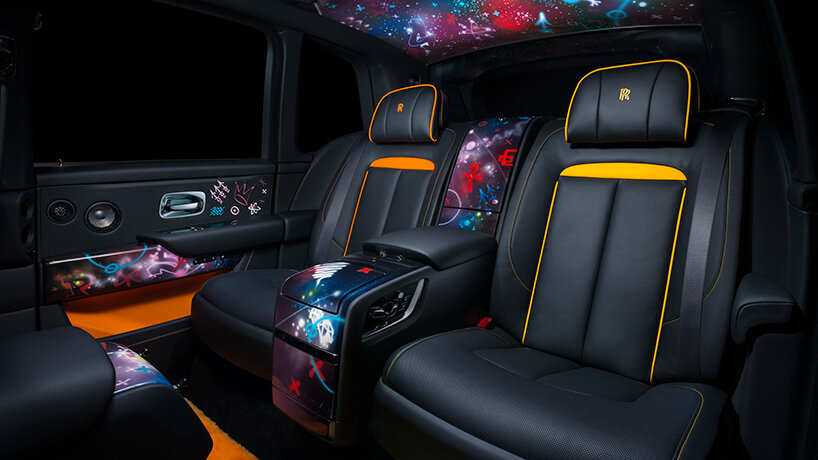 street art meets luxury as cyril kongo graffitis rolls royce black badge - 2