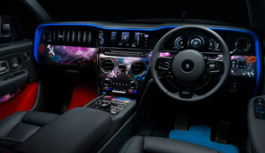 street art meets luxury as cyril kongo graffitis rolls royce black badge
