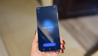 One UI 8.5 page on the Galaxy S26.