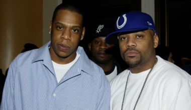 (L-R) Jay-Z and Dame Dash.