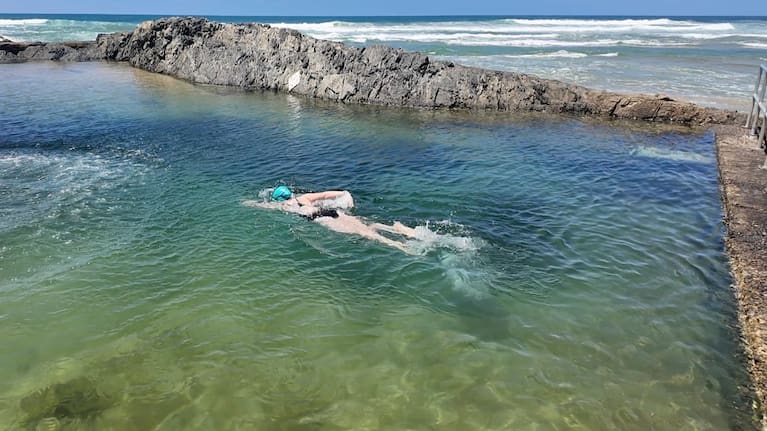 While Priestley though the Australian outdoors was great, she missed NZ's secret spots.