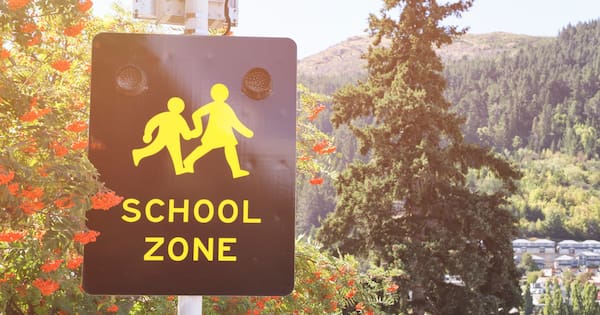 Police catch 35 drivers speeding though school zones in an hour