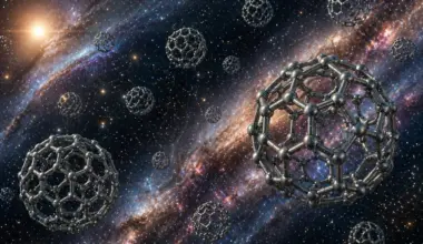 Scientists stunned by mysterious “football-shaped molecules” glowing in a distant nebula