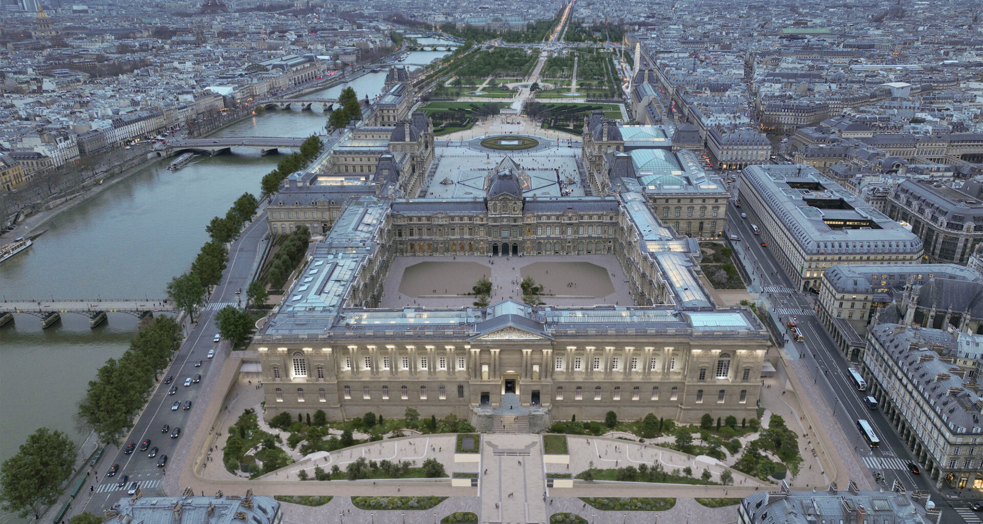 Selldorf Architects, STUDIOS Architecture, and BASE Paysagiste Selected to Renovate the Louvre Museum