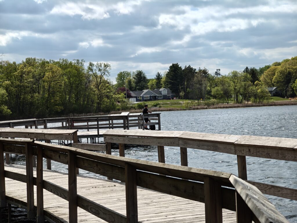 Fishing dock zoom