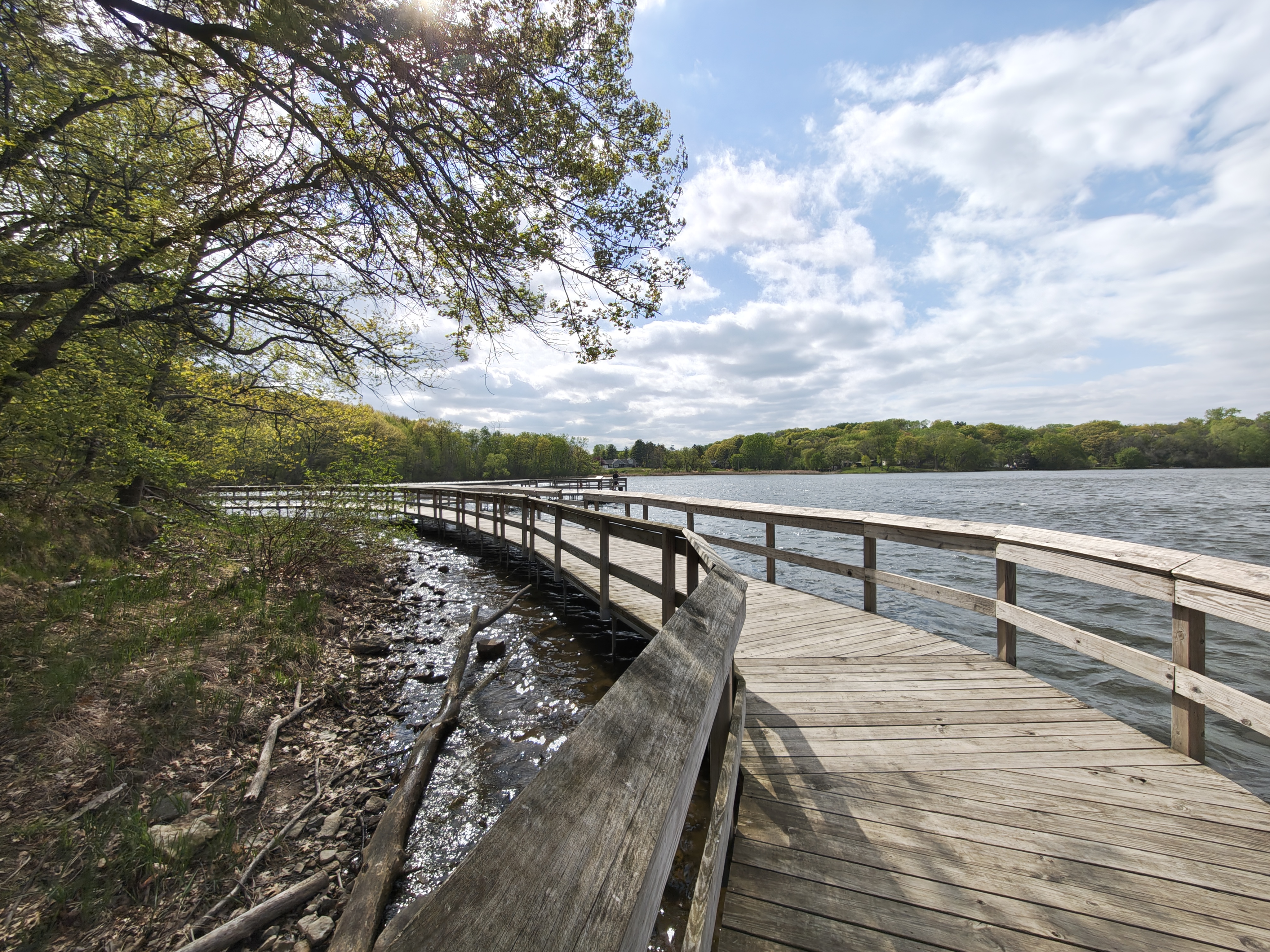 Fishing dock ultrawide
