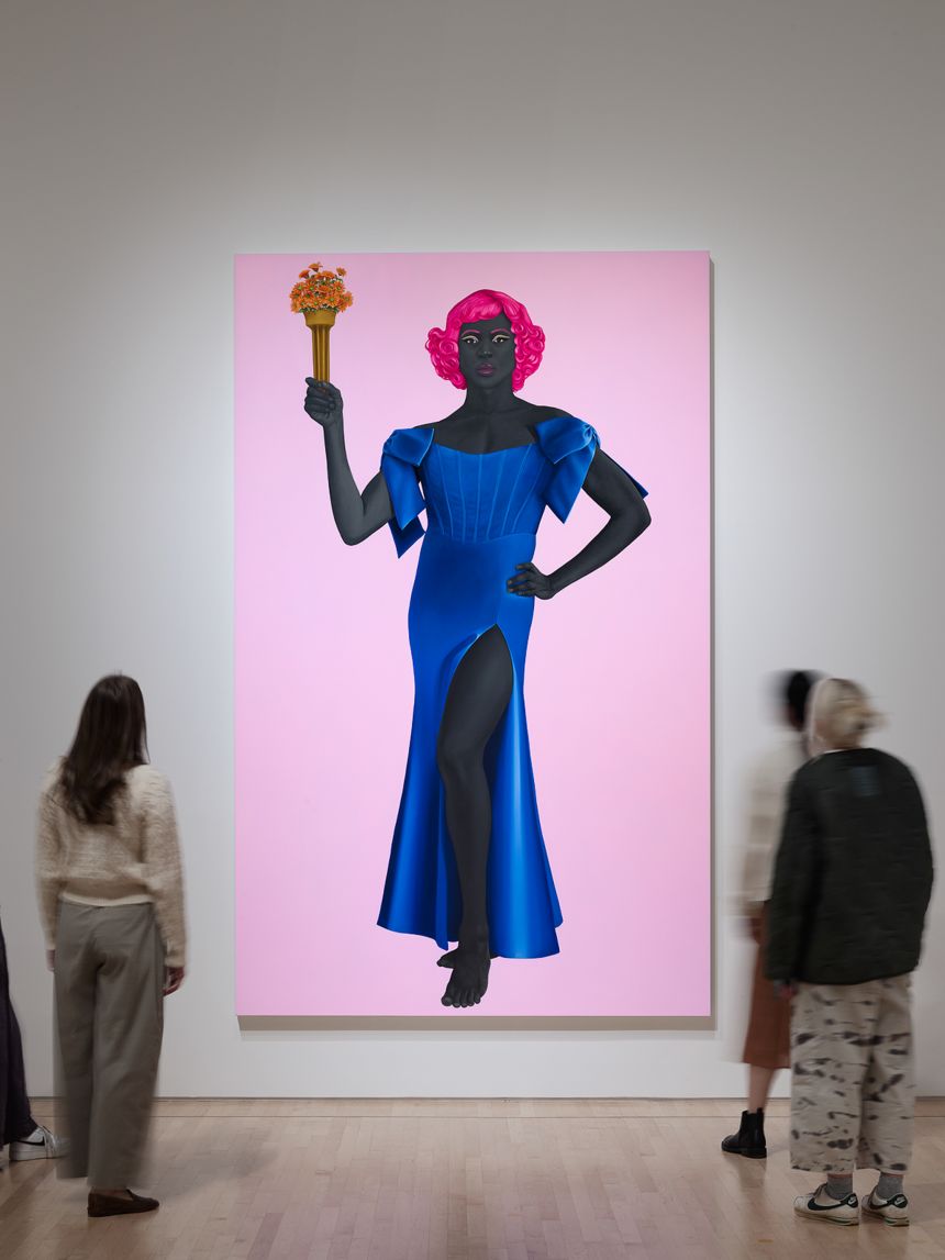 When the Smithsonian made plans to accompany Sherald's “Trans Forming Liberty” with a video of people reacting to the work, Sherald canceled the show's engagement there.