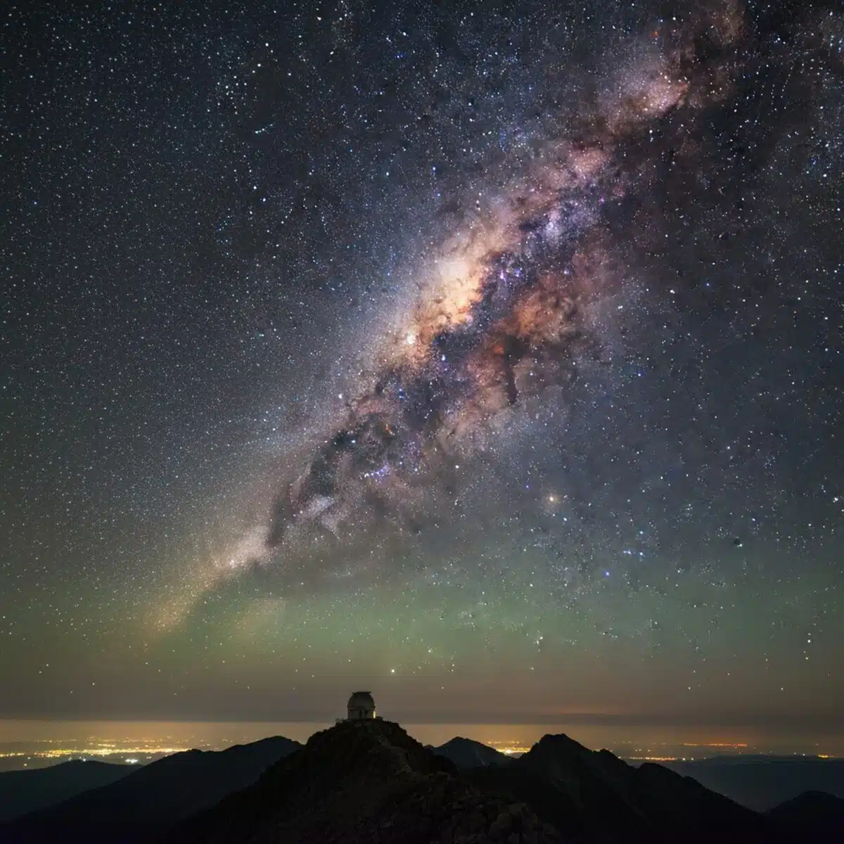 Milky,way,core,amazing,front,view,illustration,milky,way,galaxy