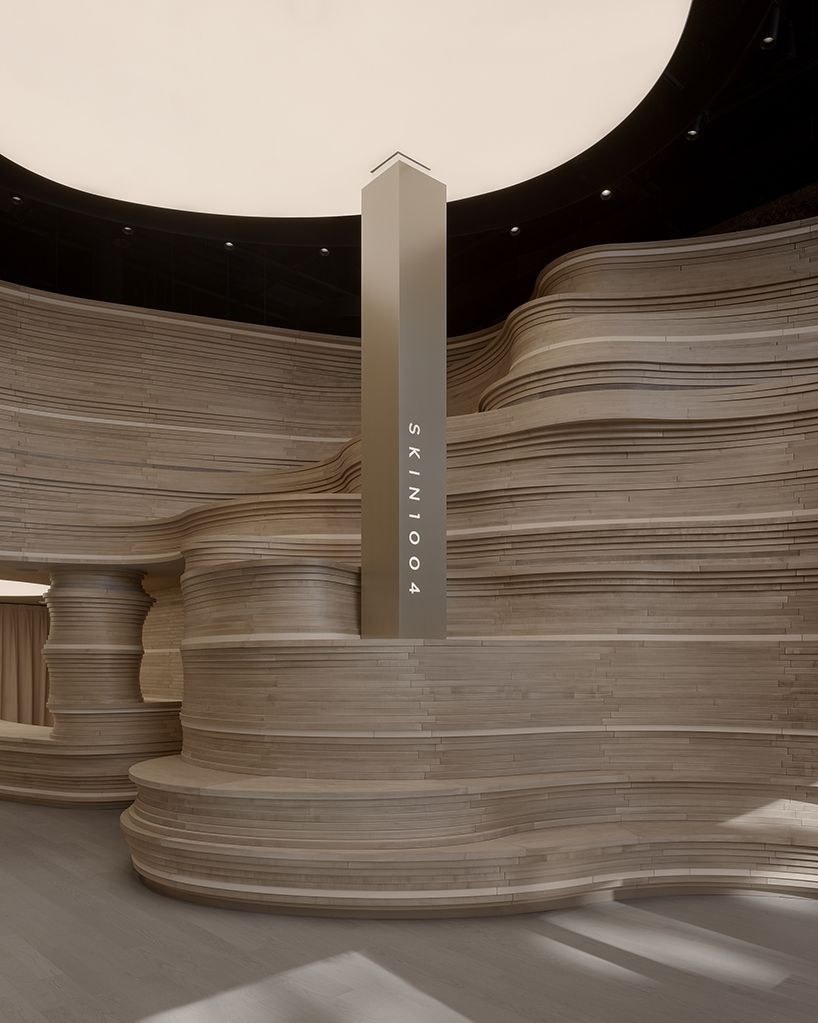 mirrored interiors and sculptural canyon-like forms shape skin1004’s soho flagship by LMTLS - 3