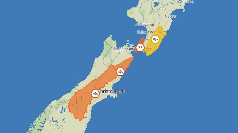 Some weather warnings were still in place for parts of the country.