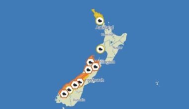 Heavy rain warnings issued as wet weather set to lash South Island