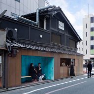 Copper-clad coffee kiosk in Kyoto by G Architects Studio