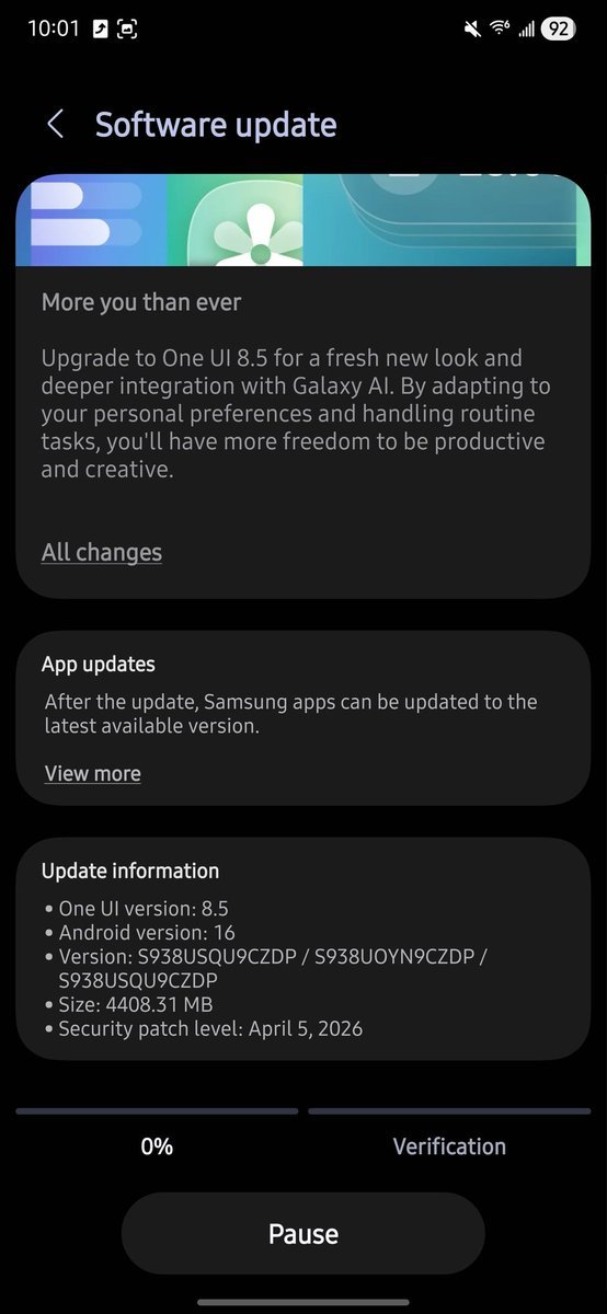 stable one ui 8 5 US