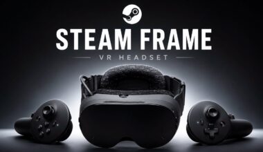 Leaked design of the Valve Steam Frame VR headset