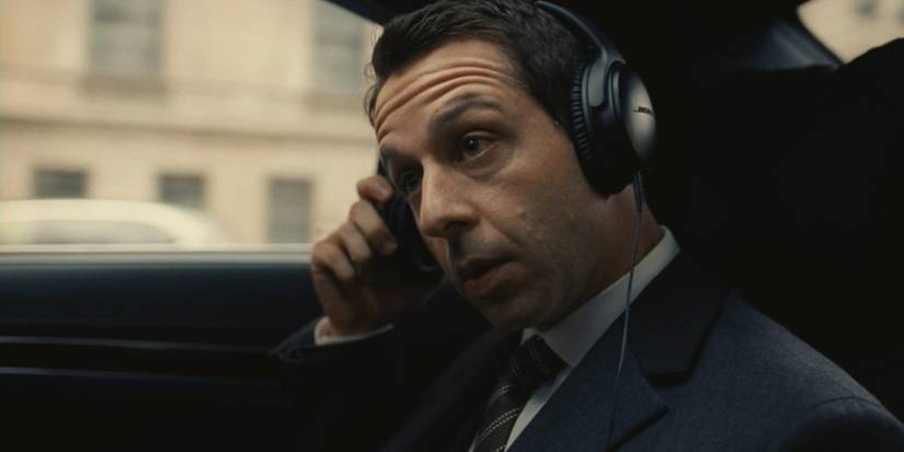 Jeremy Strong listening up on Succession