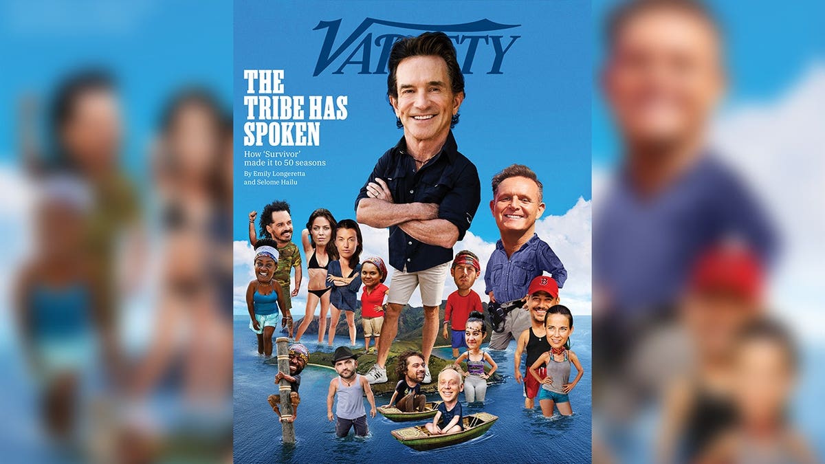 'Survivor' host Jeff Probst on Variety magazine cover