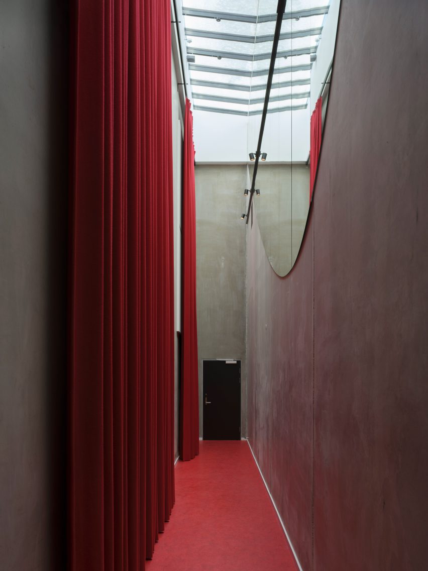 Cultural venue interior 