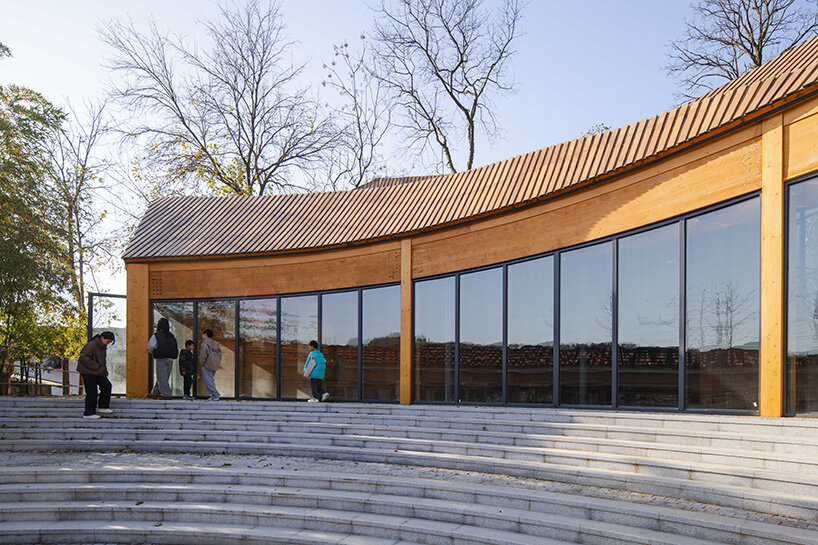 sweeping timber roof crowns a workshop reviving rural craft traditions in china - 5