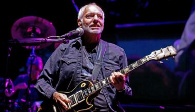 Peter Frampton recalls the moment he knew something was wrong