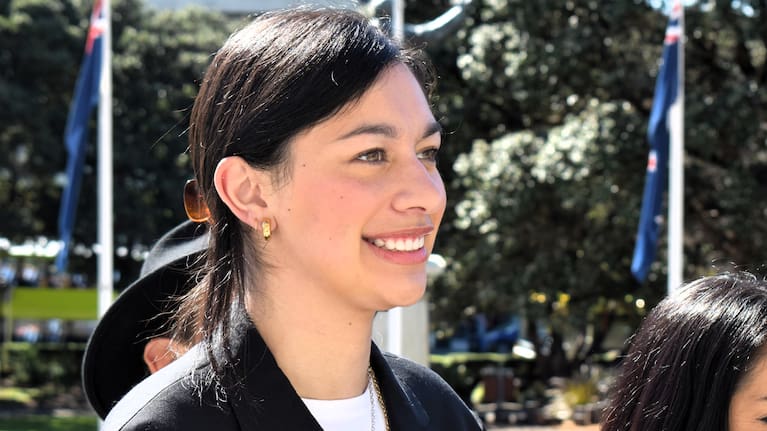 Tamatha Paul at Parliament on October 18, 2023 (file image).