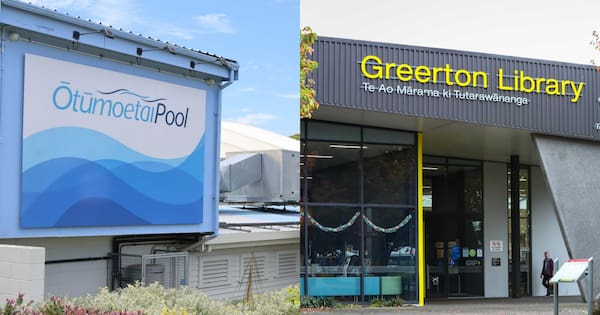 Two Tauranga libraries, pool lose Sunday hours