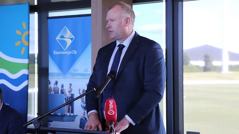 Tauranga Mayor Mahé Drysdale. (Source: Bijou Johnson)