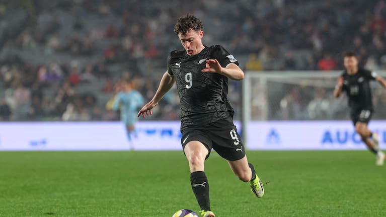The All Whites' Jesse Randall.