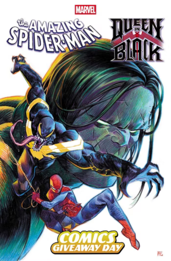The Amazing Spider-Man Queen in Black Marvel comic for Comics Giveaway Day image