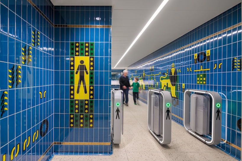 pink columns, blue tiles, and art deco motifs reshape london underground public toilets - 11