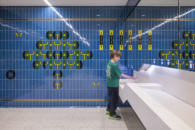 pink columns, blue tiles, and art deco motifs reshape london underground public toilets - 8