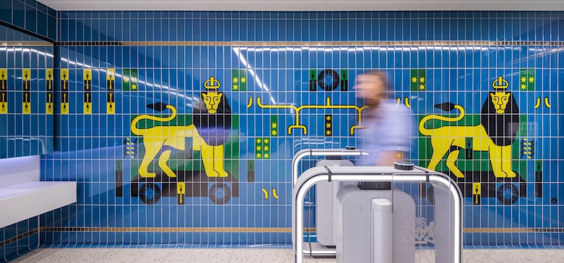pink columns, blue tiles, and art deco motifs reshape london underground public toilets - 9
