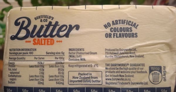Cut-price American butter causing confusion among some shoppers