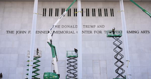 Kennedy Center broke law by putting Trump's name on building