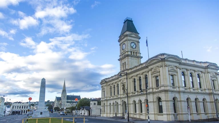 The Waitaki District Council in Oamaru.