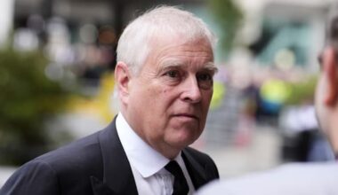 Man arrested after reports former Prince Andrew was threatened