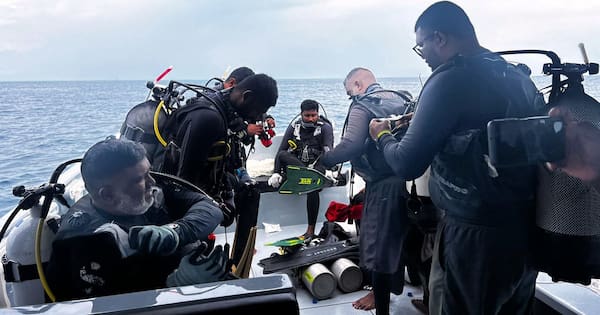 Maldives military diver dies in search for bodies in underwater cave