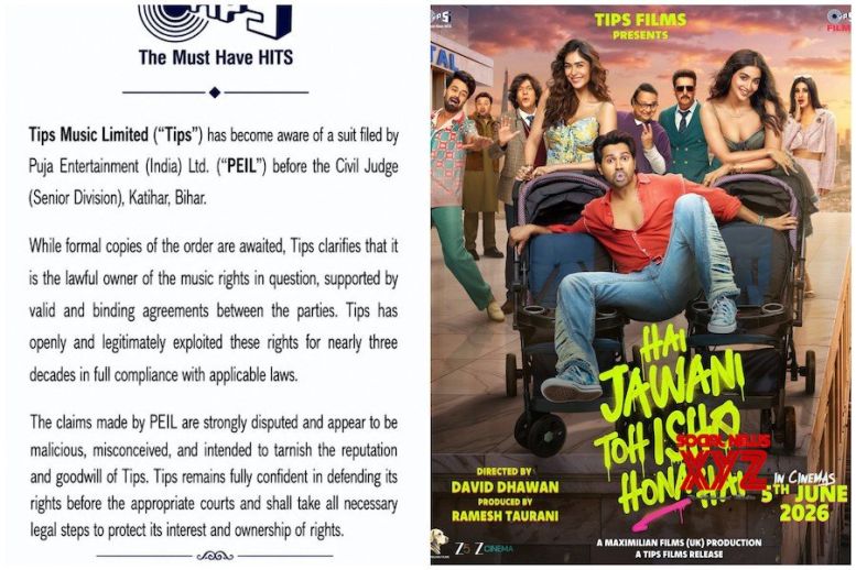 Tips Music vs Puja Entertainment Legal Row Escalates: Label Issues Strong Clarification Over Film Music Rights Tips Music vs Puja Entertainment Legal Row Escalates: Label Issues Strong Clarification Over Film Music Rights